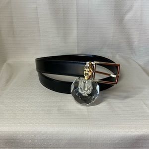 Salvatore Ferragamo , gold buckle size L